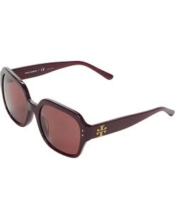 Tory Burch TY7143U Square Sunglasses 56 mm
