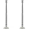Karl Lagerfeld Paris Stone Pearl Chain Linear Earrings 2 Karl Lagerfeld Paris Stone Pearl Chain Linear Earrings -My Edge Style Sales Store 51kSxmCT8SL. AC SR736920