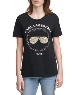 Karl Lagerfeld Paris KLP Sunglass Circle | Shirts & Tops