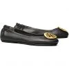 Tory Burch Minnie Travel Ballet w/ Metal Logo | Flats