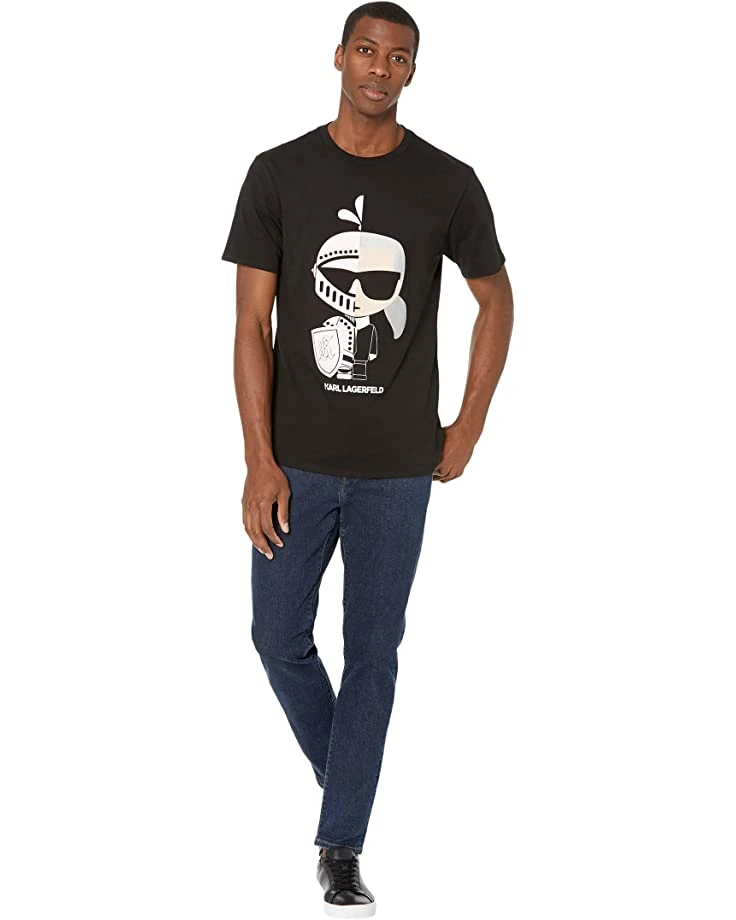 Karl Lagerfeld Paris In Armor Split Logo Tee | Shirts & Tops 6 Karl Lagerfeld Paris In Armor Split Logo Tee | Shirts & Tops - Image 4