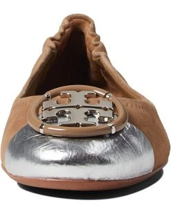 Tory Burch Multi Logo Cap-Toe Ballet | Flats -My Edge Style Sales Store 61GxOOTvzEL. AC SR736920