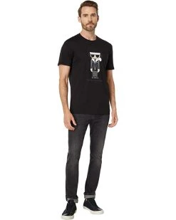 Karl Lagerfeld Paris Flat Head with A Tux T-Shirt | Shirts & Tops -My Edge Style Sales Store 61Wt6CmwjGL. AC SR736920