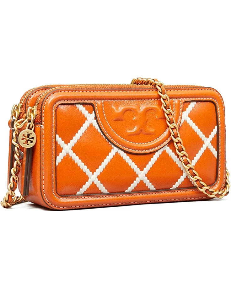 Tory Burch Fleming Pop Quilt Double-Zip Mini Bag | Handbags 4 Tory Burch Fleming Pop Quilt Double-Zip Mini Bag | Handbags - Image 2