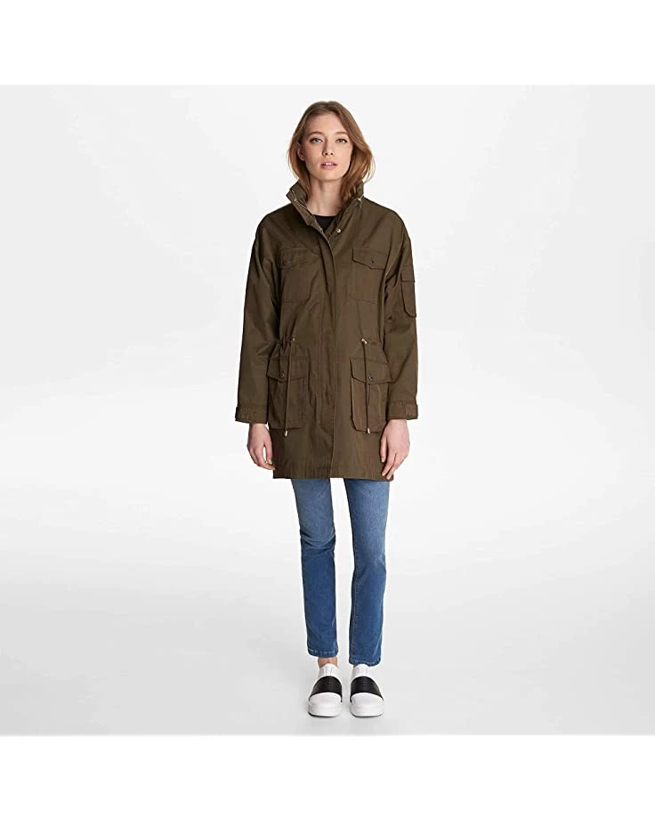 Karl Lagerfeld Paris Women Anorak Jacket | Coats & Outerwear 4 Karl Lagerfeld Paris Women Anorak Jacket | Coats & Outerwear - Image 2