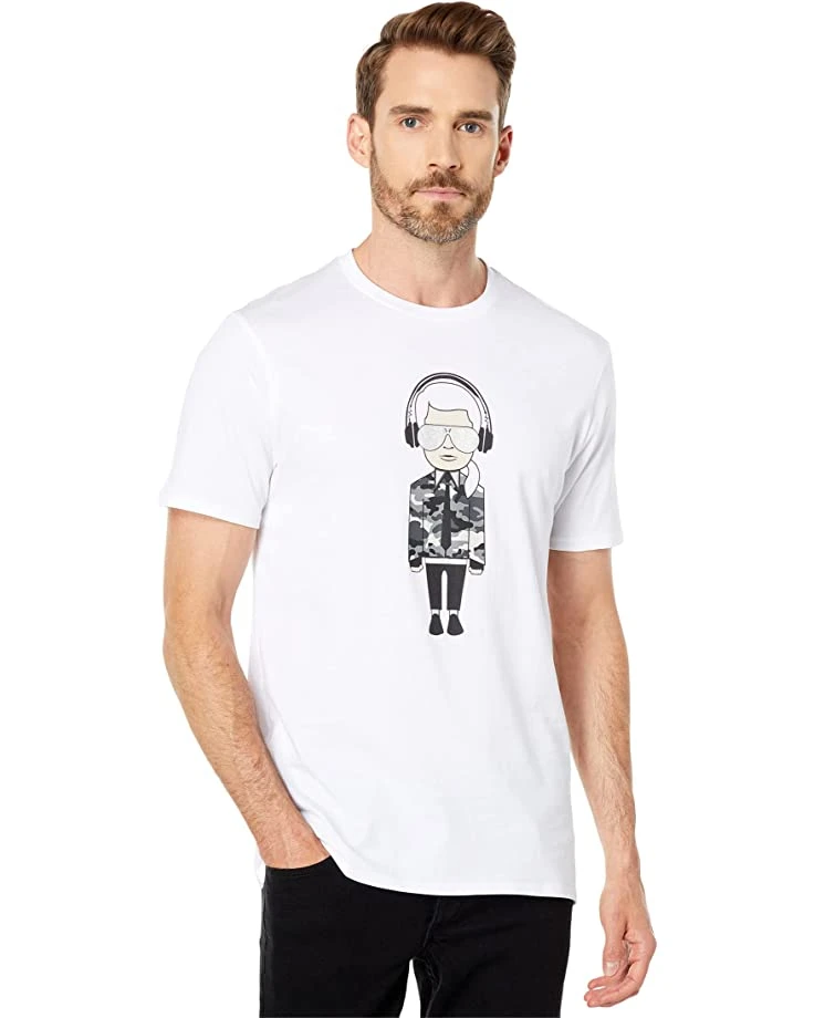 Karl Lagerfeld Paris Headphone Character with Reflective Ink | Shirts & Tops 7 Karl Lagerfeld Paris Headphone Character with Reflective Ink | Shirts & Tops - Image 5