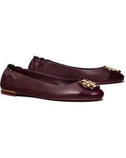 Tory Burch Multi Logo Cap-Toe Ballet | Flats -My Edge Style Sales Store 61cuPWggHL. AC SR736920
