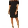 Karl Lagerfeld Paris Women's Scuba Crepe Sheath Dress | Dresses -My Edge Style Sales Store 61e64MvIbdL. AC SR736920