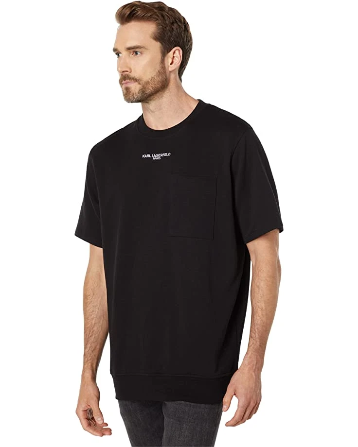Karl Lagerfeld Paris Logo T-Shirt with Pocket | Shirts & Tops 3 Karl Lagerfeld Paris Logo T-Shirt with Pocket | Shirts & Tops