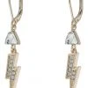 Karl Lagerfeld Paris Lightning Double Drop Earrings