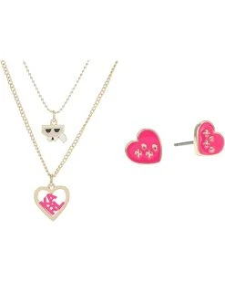 Karl Lagerfeld Paris Karl Heart Set | Necklaces