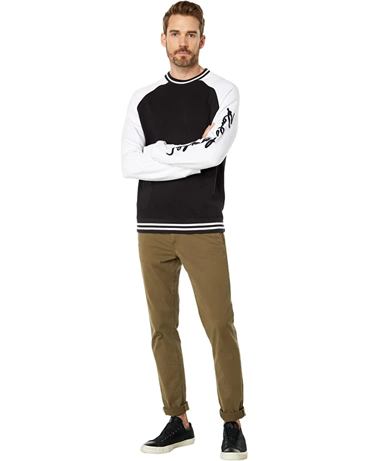 Karl Lagerfeld Paris Color-Block Crew Neck Sweatshirt with Signature Logo | Hoodies & Sweatshirts 6 Karl Lagerfeld Paris Color-Block Crew Neck Sweatshirt with Signature Logo | Hoodies & Sweatshirts - Image 4