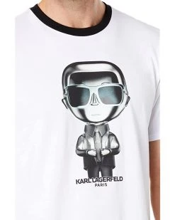 Karl Lagerfeld Paris Alien Crew Neck T-Shirt | Shirts & Tops -My Edge Style Sales Store 713QH7VybIL. AC SR736920