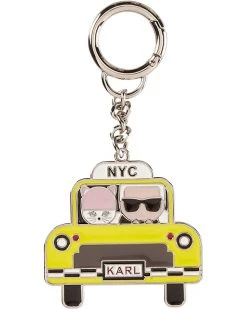 Karl Lagerfeld Paris Womens Metal Keychain | Bag and Travel Accessories