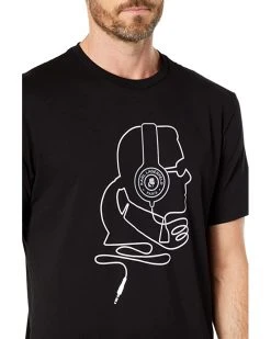Karl Lagerfeld Paris DJ Profile Crew Neck T-Shirt | Shirts & Tops 9 Karl Lagerfeld Paris DJ Profile Crew Neck T-Shirt | Shirts & Tops -My Edge Style Sales Store 7177RYTQTsL. AC SR736920