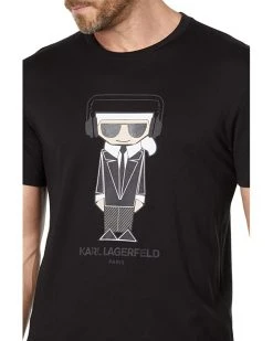 Karl Lagerfeld Paris Flat Head with A Tux T-Shirt | Shirts & Tops -My Edge Style Sales Store 71AgDphmBL. AC SR736920