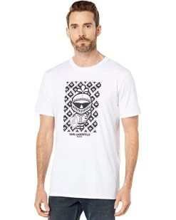 Karl Lagerfeld Paris "Got" with Background Crew Neck T-Shirt | Shirts & Tops -My Edge Style Sales Store 71C7XfAStZL. AC SR736920