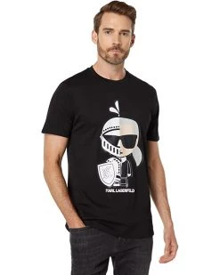 Karl Lagerfeld Paris Split Personality Armor T-Shirt | Shirts & Tops