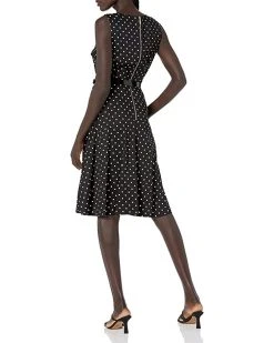 Karl Lagerfeld Paris Women's Polka Dot Cotton Fit and Flare Dress | Dresses 5 Karl Lagerfeld Paris Women's Polka Dot Cotton Fit and Flare Dress | Dresses -My Edge Style Sales Store 71EsEXgfnNL. AC SR736920