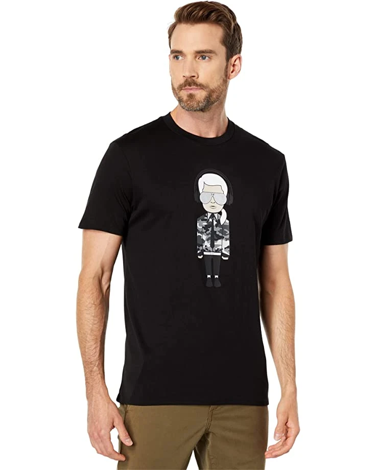 Karl Lagerfeld Paris Headphone Character with Reflective Ink | Shirts & Tops 3 Karl Lagerfeld Paris Headphone Character with Reflective Ink | Shirts & Tops