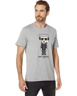 Karl Lagerfeld Paris Flat Head with A Tux T-Shirt | Shirts & Tops -My Edge Style Sales Store 71Kn9vGPEVL. AC SR736920