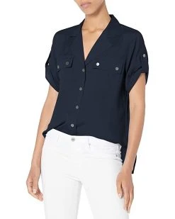Karl Lagerfeld Paris Women's Camp Shirt | Shirts & Tops