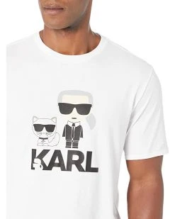 Karl Lagerfeld Paris Choupette Crew Neck T-Shirt | Shirts & Tops -My Edge Style Sales Store 71bggD7KBaL. AC SR736920