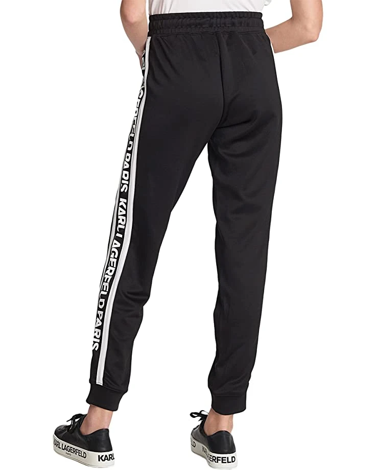 Karl Lagerfeld Paris Block Letter Joggers | Pants 4 Karl Lagerfeld Paris Block Letter Joggers | Pants - Image 2