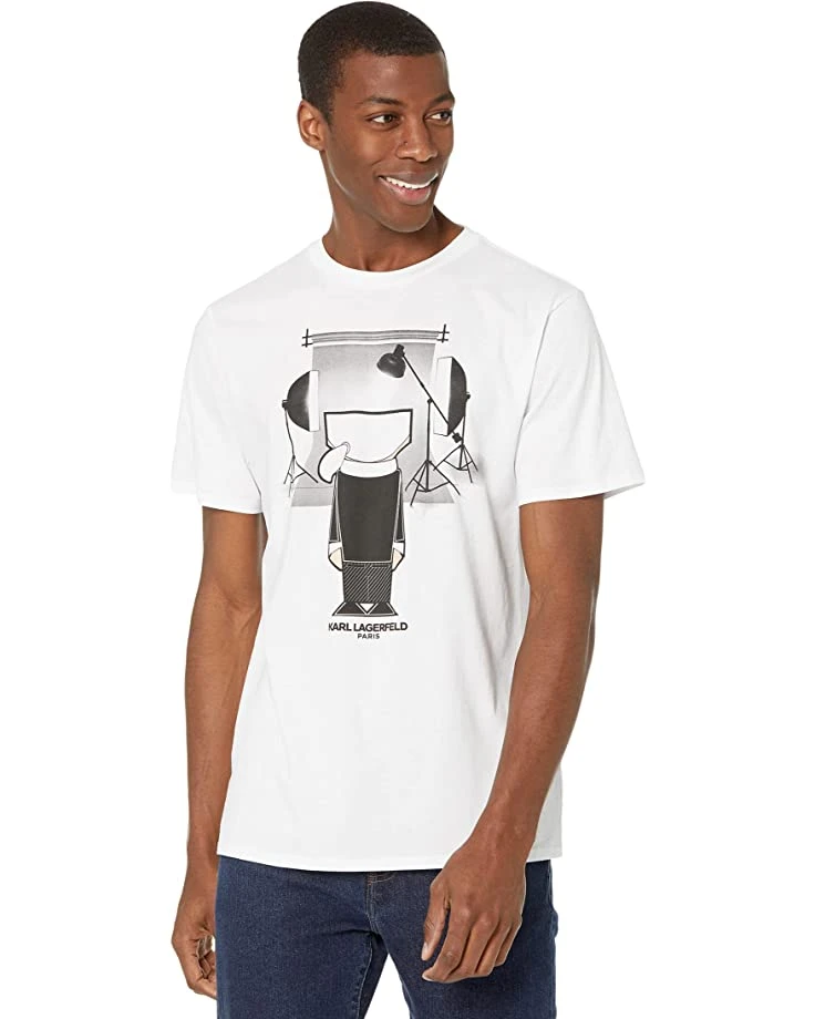 Karl Lagerfeld Paris Photographer Logo Tee | Shirts & Tops 7 Karl Lagerfeld Paris Photographer Logo Tee | Shirts & Tops - Image 5