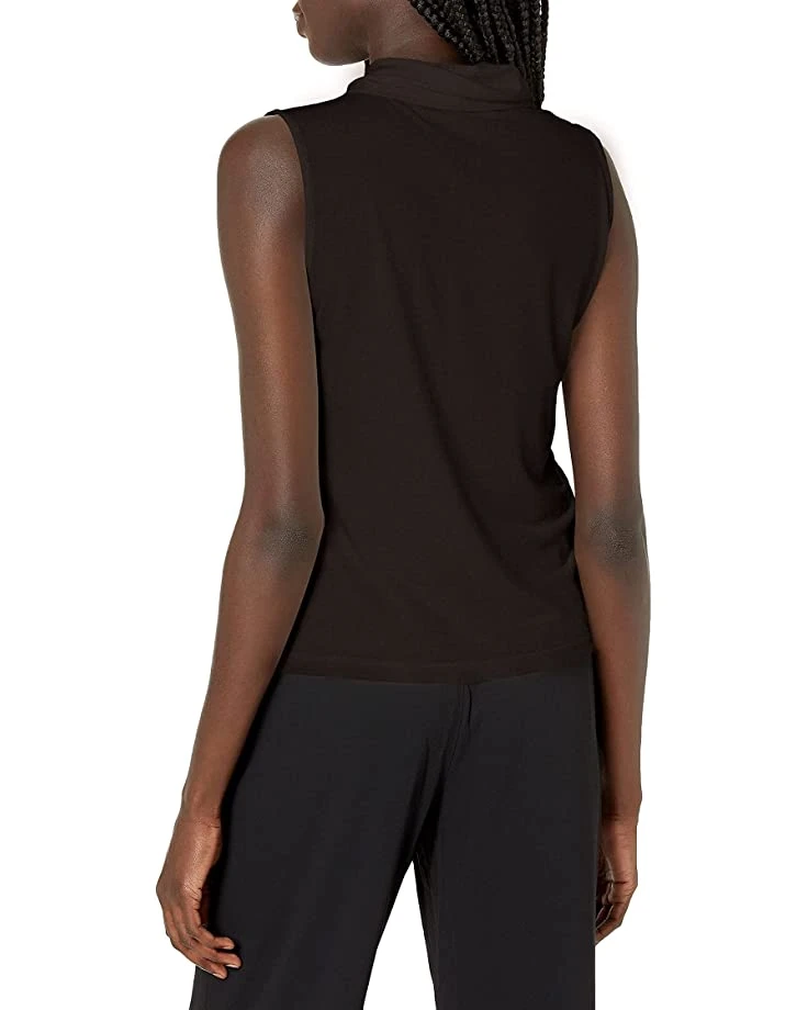 Karl Lagerfeld Paris Karl Lagerfeld Women's Sleeveless Tied Blouse with Pearl Detail | Shirts & Tops 4 Karl Lagerfeld Paris Karl Lagerfeld Women's Sleeveless Tied Blouse with Pearl Detail | Shirts & Tops - Image 2