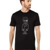 Karl Lagerfeld Paris Short Sleeve Crew Neck T-Shirt with Large Foil Character with Shiny Sunglasses | Shirts & Tops 1 Karl Lagerfeld Paris Short Sleeve Crew Neck T-Shirt with Large Foil Character with Shiny Sunglasses | Shirts & Tops -My Edge Style Sales Store 71hIqgNX9L. AC SR736920