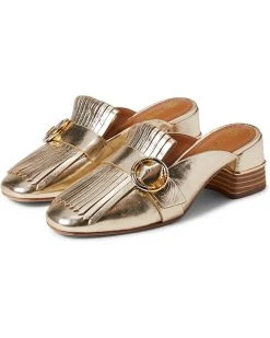 Tory Burch Multi Logo Kiltie Mule | Loafers