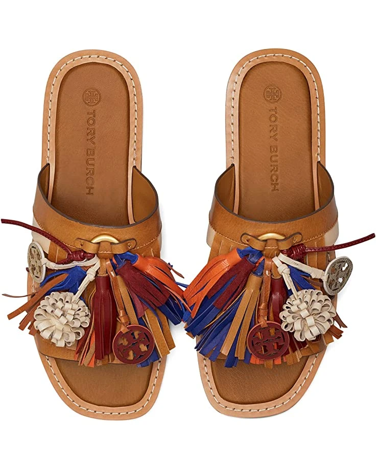 Tory Burch Miller Tassel Slide | Sandals 5 Tory Burch Miller Tassel Slide | Sandals - Image 3