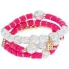 Karl Lagerfeld Paris Set Of 3 Beaded Stretch Bracelets -My Edge Style Sales Store 71rCseM9D9L. AC SR736920
