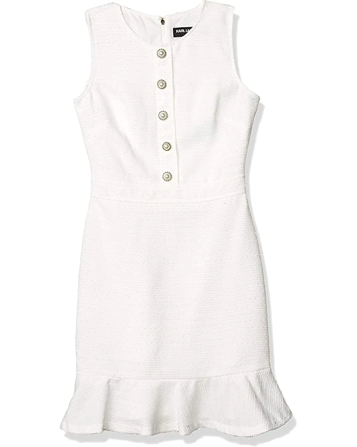 Karl Lagerfeld Paris Women's Tweed Shift Dress with Pockets | Dresses 3 Karl Lagerfeld Paris Women's Tweed Shift Dress with Pockets | Dresses