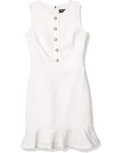 Karl Lagerfeld Paris Women's Tweed Shift Dress with Pockets | Dresses