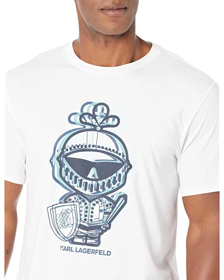 Karl Lagerfeld Paris Colorful Got Tee (No Embroidery) | Shirts & Tops 5 Karl Lagerfeld Paris Colorful Got Tee (No Embroidery) | Shirts & Tops - Image 3