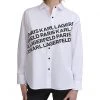 Karl Lagerfeld Paris Diagonal Karl Shirt | Shirts & Tops