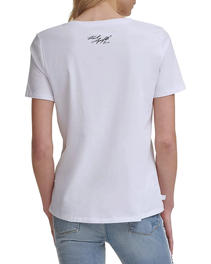 Karl Lagerfeld Paris Bead Eiffel w/ Circle | Shirts & Tops 4 Karl Lagerfeld Paris Bead Eiffel w/ Circle | Shirts & Tops - Image 2