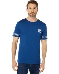 Karl Lagerfeld Paris Logo Tee with Armband | Shirts & Tops -My Edge Style Sales Store 71wuVSk fKL. AC SR736920