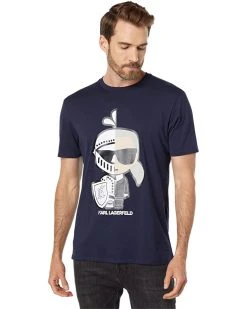 Karl Lagerfeld Paris Split Personality Armor T-Shirt | Shirts & Tops -My Edge Style Sales Store 71yB5ACwTDL. AC SR736920