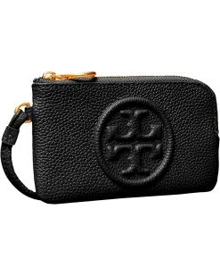 Tory Burch Perry Bombe Top Zip Card Case | Wallets