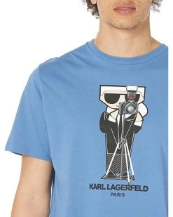 Karl Lagerfeld Paris Photographer Logo Tee | Shirts & Tops -My Edge Style Sales Store 817yuJOxGOL. AC SR736920