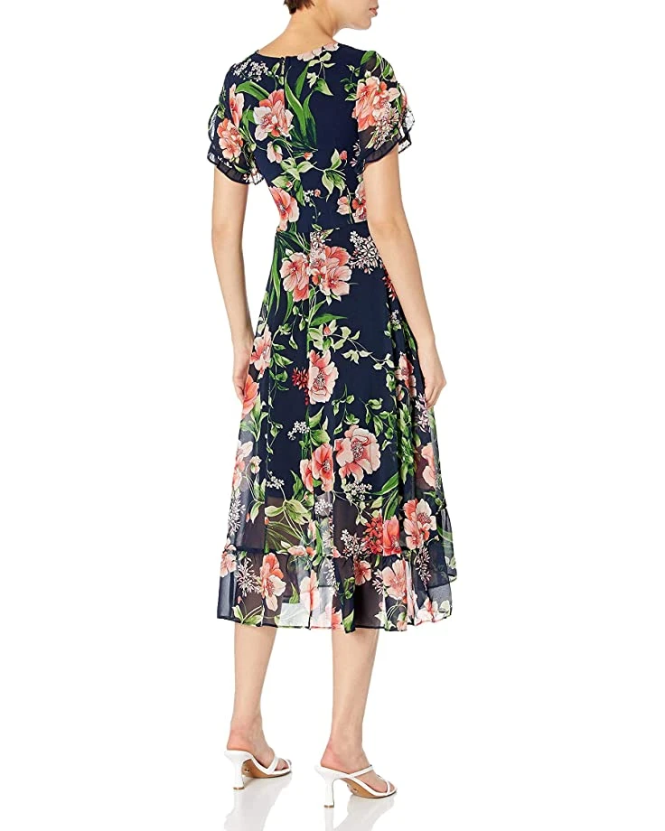 Karl Lagerfeld Paris Women's Short Sleeve Midi Dress | Dresses 4 Karl Lagerfeld Paris Women's Short Sleeve Midi Dress | Dresses - Image 2