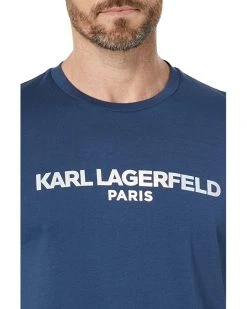 Karl Lagerfeld Paris Foil Print Logo Crew Neck T-Shirt | Shirts & Tops 9 Karl Lagerfeld Paris Foil Print Logo Crew Neck T-Shirt | Shirts & Tops -My Edge Style Sales Store 81Au4n3ox8L. AC SR736920