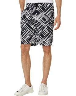 Karl Lagerfeld Paris All Over Printed Woven Shorts