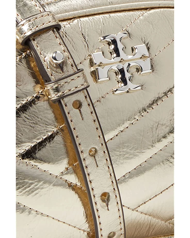 Tory Burch Kira Chevron Metallic Small Camera Bag | Handbags 6 Tory Burch Kira Chevron Metallic Small Camera Bag | Handbags - Image 4