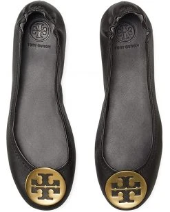 Tory Burch Minnie Travel Ballet w/ Metal Logo | Flats 12 Tory Burch Minnie Travel Ballet w/ Metal Logo | Flats -My Edge Style Sales Store 81WjlXYhquL. AC SR736920