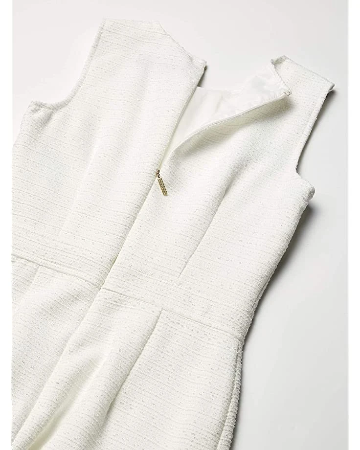 Karl Lagerfeld Paris Women's Tweed Shift Dress with Pockets | Dresses 4 Karl Lagerfeld Paris Women's Tweed Shift Dress with Pockets | Dresses - Image 2