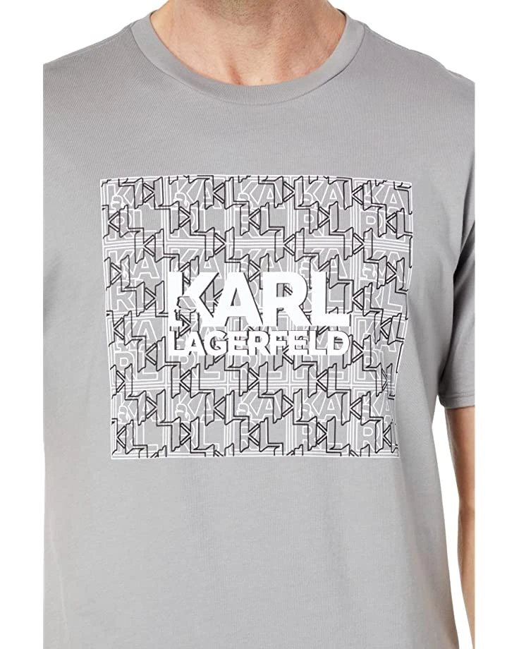 Karl Lagerfeld Paris Textured Square Logo Tee (Flat Print) | Shirts & Tops 5 Karl Lagerfeld Paris Textured Square Logo Tee (Flat Print) | Shirts & Tops - Image 3